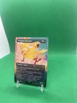 Magic The Gathering Final Fantasy Traveling Chocobo Borderless M 0406 - Image 3