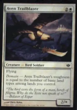 Aven Trailblazer - Conflux: #4, Magic: The Gathering Nm R177 - Image 1