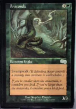 Anaconda - Urza's Saga: #232, Magic: The Gathering Nm R187 - Image 1