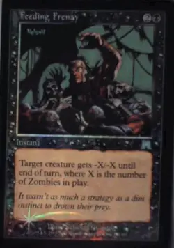Feeding Frenzy - Onslaught: #147, Magic: The Gathering - Foil Nm R247 - Image 1