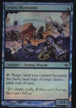 Grixis Illusionist - Conflux: #29, Magic: The Gathering - Foil Nm R247 - Image 1