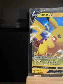 PIKACHU V - SWSH061 S&S Black Star Promo - Holo Rare - Pokemon TCG Card - Image 2