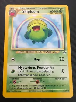Pokemon TCG Neo Revelation Skiploom 52/64 Regular VLP - Image 1