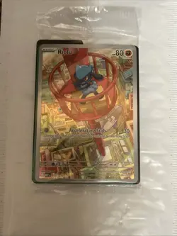 Pokemon TCG Riolu 010 ETB Promo Mega Evolutions Sealed - Image 3
