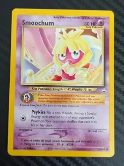 Pokemon TCG Smoochum 54/64 Neo Revelation Regular Unlimited VLP - Image 1