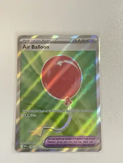 Air Balloon 166/132 Full Art Ultra Rare Holo Mega Evolution Pokemon TCG NM - Image 1