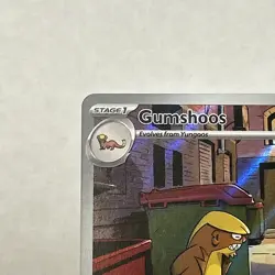 Pokemon Mega Evolution Gumshoos Illustration Rare 153/132 English IR Full Art - Image 4