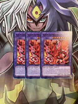 SDAZ-EN046 x3 Albion the Branded Dragon Common Excellent Condition Yugioh - Image 1