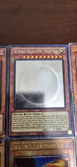 Yu-Gi-Oh Wing Dragon Of Ra Ghost Rare Dark Magician Girl Blue-Eyes Rd Archfiend - Image 3