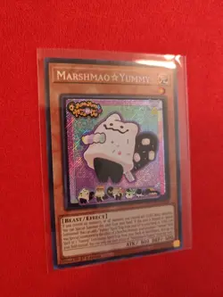 YU-GI-OH Marshmao Yummy DOOD-EN024 1st Edition ✨ Secret Rare NM - Image 3