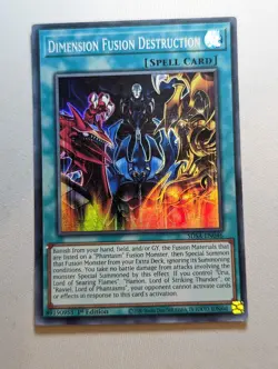 Yu-Gi-Oh! - Dimension Fusion Destruction - (SDSA-EN046) - 1st Edition - Image 1