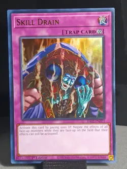 Yu-Gi-Oh TCG 1st Edition Holo #RA02-EN077 Skill Drain - Image 1