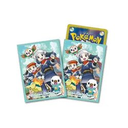 Pokemon Card Game Deck Shield Sleeves - Rei & Akari (Legends Arceus) - Image 1