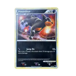 Houndour Pokemon Card 54/90 2010 HGSS Undaunted TCG Collectible MP/LP - Image 1