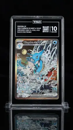 TAG 10 - Kingdra ex 131 Sv: Scarlet & Violet Holo Pokemon PROMO Card - Image 1