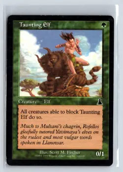(4X) Taunting Elf Urza's Destiny Common - MTG Magic the Gathering Card - Image 3