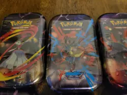 Pokemon Trading Card Game Mega Heroes Mini Tin Lot Of 10 New Sealed - Image 3