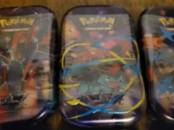 Pokemon Trading Card Game Mega Heroes Mini Tin Lot Of 10 New Sealed - Image 5