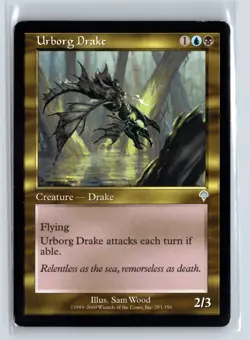(4X) Urborg Drake Invasion Uncommon - MTG Magic the Gathering Card - Image 1