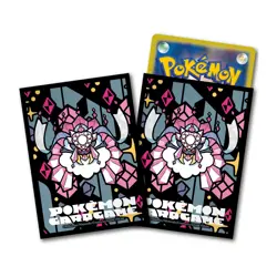 Pokemon TCG Mega Diancie Premium Mat Card Sleeves Pokemon Center Japan - NEW - Image 1