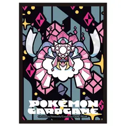 Pokemon TCG Mega Diancie Premium Mat Card Sleeves Pokemon Center Japan - NEW - Image 2