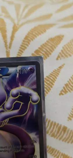 Mewtwo EX 98/99 Next Destinies Ultra Rare Textured Full Art Holo Pokemon Card - Image 4