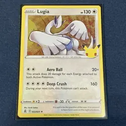 Lugia 022/025 Holo Rare Celebrations 25th Anniversary Pokemon Card NM - Image 3