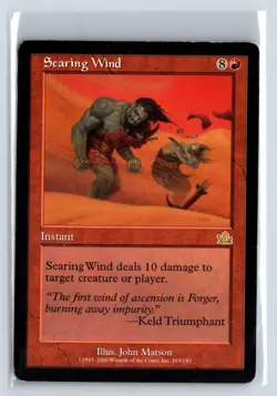 (2X) Searing Wind Prophecy Rare - MTG Magic the Gathering Card - Image 3