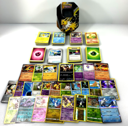 Pokemon TCG Trading Card Mixed Lot of 370 Modern Cards in Collectible Tin - Image 2