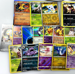 Pokemon TCG Trading Card Mixed Lot of 370 Modern Cards in Collectible Tin - Image 4