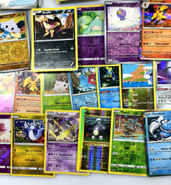 Pokemon TCG Trading Card Mixed Lot of 370 Modern Cards in Collectible Tin - Image 5
