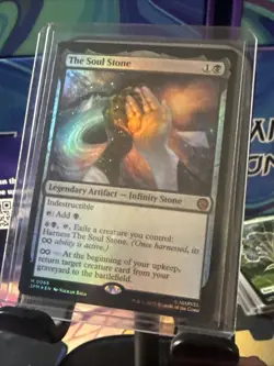 The Soul Stone Foil Card #066 - Magic The Gathering - Spider-man Set - Near Mint - Image 1