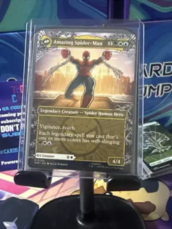 Peter Parker (Borderless) 0208 (M) MTG Marvel's Spider-Man (SPM) - Image 2