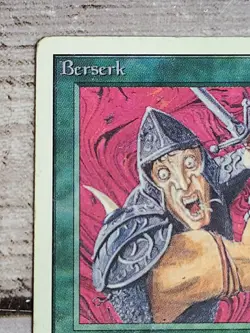 MTG / Magic The Gathering - Berserk - MP FRONT / HP BACK - Unlimited Edition - Image 3