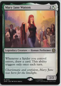 MTG 0134 R - Mary Jane Watson - Marvel's Spider-Man Set - Image 1