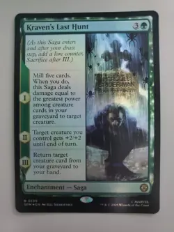 MTG Kraven's Last Hunt Marvel's Spider-Man Foil Rare - Image 1