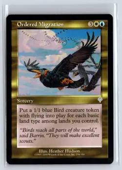 (3X) Ordered Migration Invasion Uncommon - MTG Magic the Gathering Card - Image 1