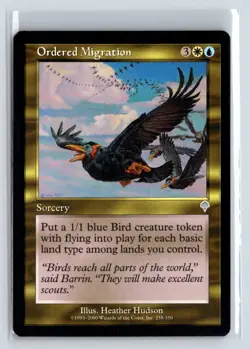 (3X) Ordered Migration Invasion Uncommon - MTG Magic the Gathering Card - Image 3
