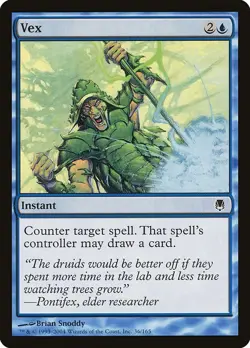 Vex 2x FOIL DST MTG Darksteel Common MINT blue - Image 1