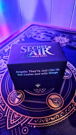 MTG Secret Lair Angels They're Just Like Us But Cooler Commander Deck OPENED - Image 2