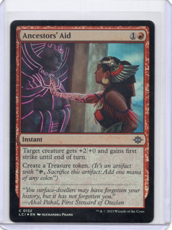 Ancestors’ Aid 132/291 Lost Caverns of Ixalan Foil MTG Common LP - Image 1