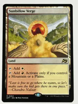 Sunbillow Verge Aetherdrift 264 NM Magic MTG - Image 1