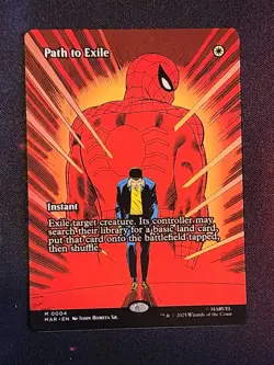 Path to Exile - #04 (Borderless) Spider Man Regular - Mtg - Image 1