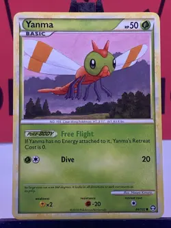 Yanma 84/102 Triumphant Pokemon TCG Regular Common 2010 VLP - Image 3