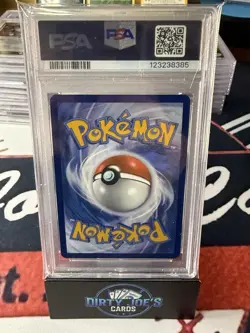 2025 POKEMON DRI EN-DESTINED RIVALS ILLUSTRATION RARE ETHAN'S TYPHLOSION PSA 9 - Image 2