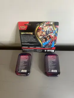 Pokemon TCG Mega Evolution 3-Pack Blister & 2 Mini-Tins - Image 2