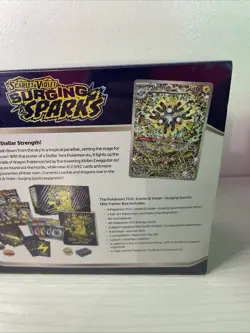 Pokemon TCG Scarlet & Violet Surging Sparks Elite Trainer Box ETB Factory Sealed - Image 3