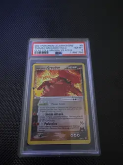 POKEMON 2021 Celebrations Classic Coll 2 TEAM MAGMA'S GROUDON Holo #9 PSA 8 - Image 1