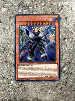Yugioh Master Peace, the True Dracoverlord DOOD-EN018 Secret Rare 1st Ed NM-M - Image 1