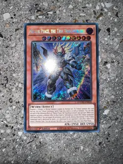 Yugioh Master Peace, the True Dracoverlord DOOD-EN018 Secret Rare 1st Ed NM-M - Image 3